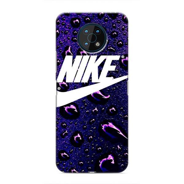 Чехол с логотипом Найк на Nokia G50 – Найк на фиолетовом