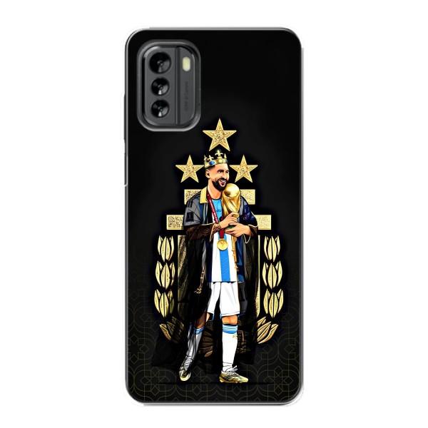 Чохли для Nokia G60 (Leo чемпіон) (AlphaPrint) – Мессі Король
