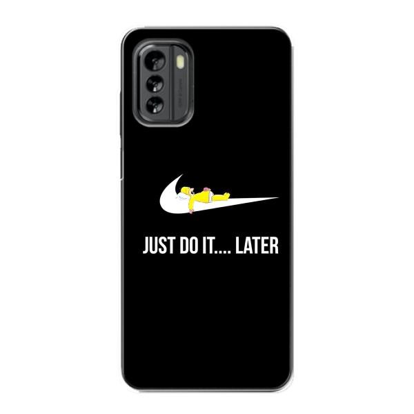 Чохол з логтипом Найк на Nokia G60 – Nike just do it