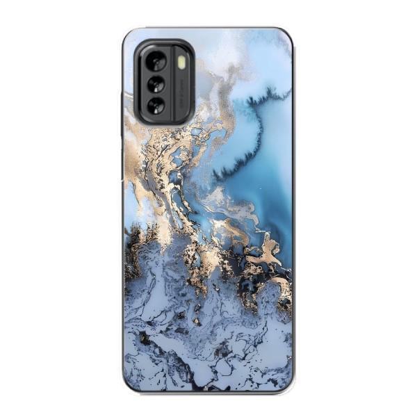 Мраморный чехол на Nokia G60 (VPrint) – Нежный мрамор