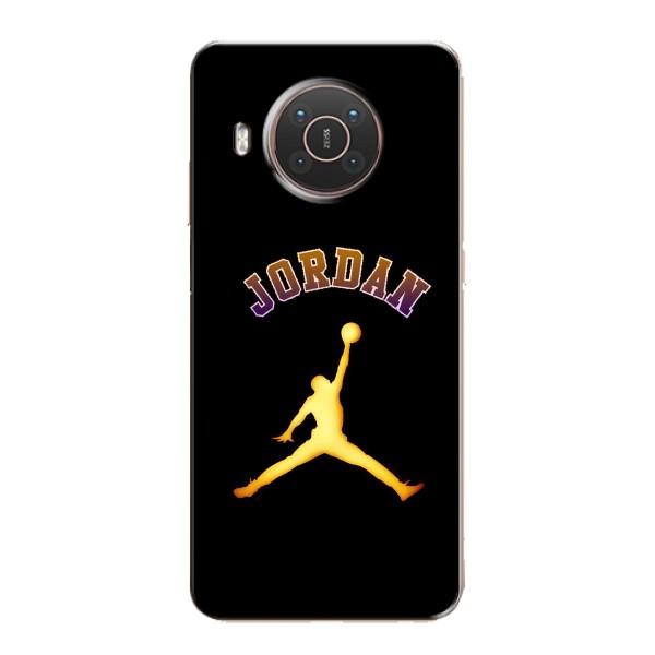 Чехлы для Nokia X10 - с картинкой JORDAN (AlphaPrint) – Jordan Gold