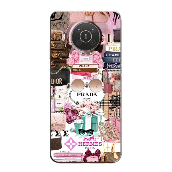 Чохол (Dior, Prada, YSL, Chanel) для Nokia X10 – Брендb