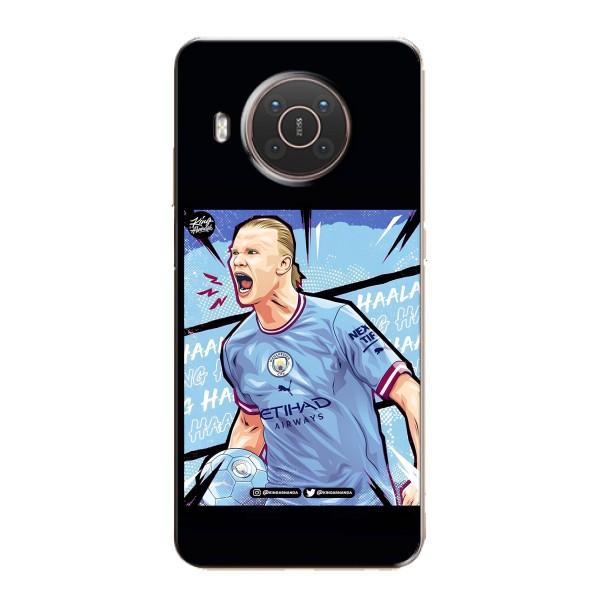 Чехлы с футболистом Ерлинг Холанд для Nokia X20 (AlphaPrint)