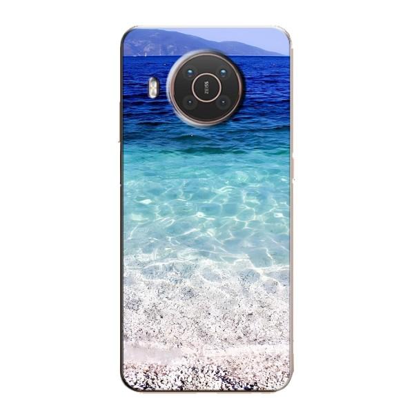 Силиконовый чехол с КАРТИНКАМИ лето для Nokia X20 (AlphaPrint) – Море