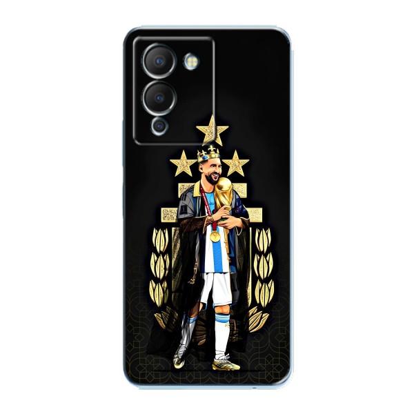 Чехлы для Infinix Note 12 (G96) (Leo чемпион) (AlphaPrint) – Месси Король