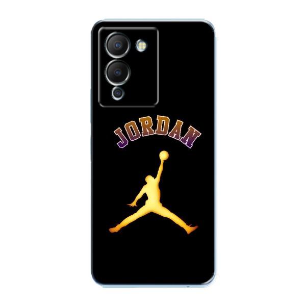 Чехлы для Infinix Note 12 (G96) - с картинкой JORDAN (AlphaPrint) – Jordan Gold