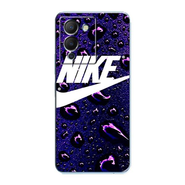 Чехол с логотипом Найк на Infinix Note 12 (G96) – Найк на фиолетовом
