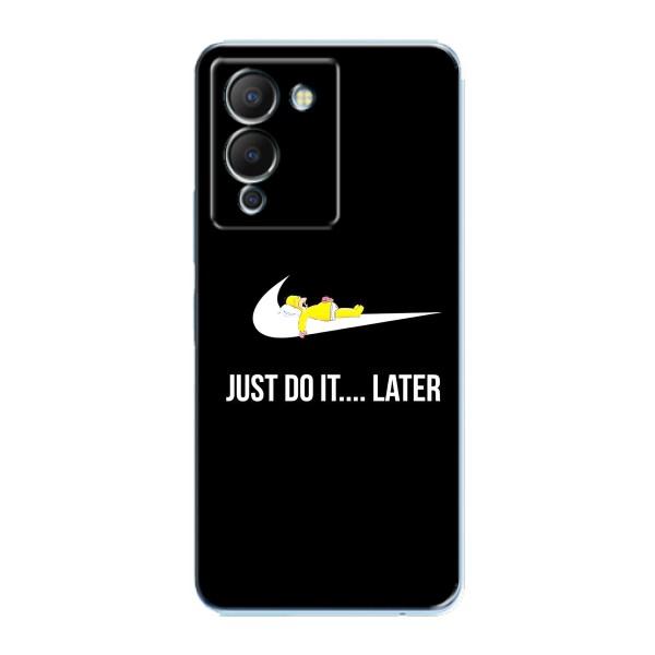 Чехол с логотипом Найк на Infinix Note 12 (G96) – Nike just do it
