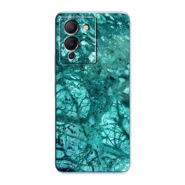 Мраморный чехол на Infinix Note 12 (G96) (VPrint) – Зеленый мрамор
