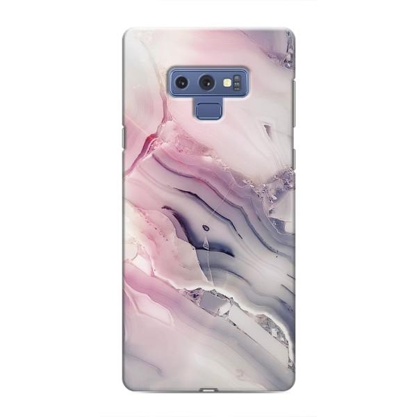 Мраморный чехол на Samsung Galaxy Note 9 (VPrint) – Пурпурный Мрамор