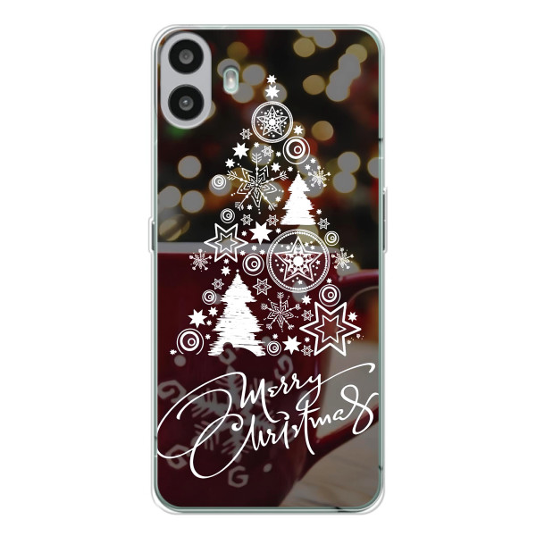 Різдвяні Чохли для Nothing CMF Phone 1 (VPrint) – Ялинка яскрава