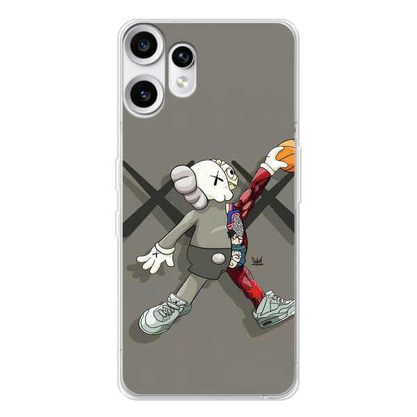 Чехлы для Nothing CMF Phone 2 Pro - Bearbrick Louis Vuitton (PREMIUMPrint) – Беарбрик Джордан