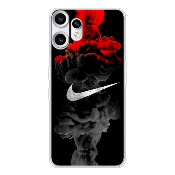 Чохол з логтипом Найк на Nothing CMF Phone 2 Pro – Найк на чорному