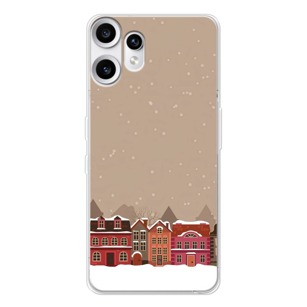 Новорічні, Святкові Чохли для Nothing CMF Phone 2 Pro - 2024 год – Зимове місто