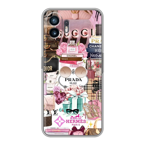 Чехол (Dior, Prada, YSL, Chanel) для Nothing Phone 2 – Бренды