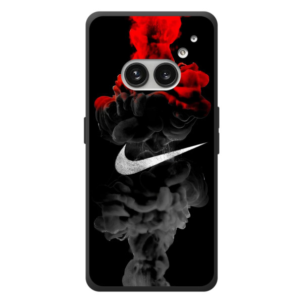 Чехол с логотипом Найк на Nothing Phone (2a) Plus – Найк на черном