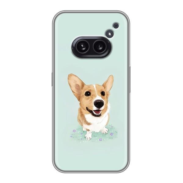 Чехлы с собаками для Nothing Phone 2a (VPrint) – Корги