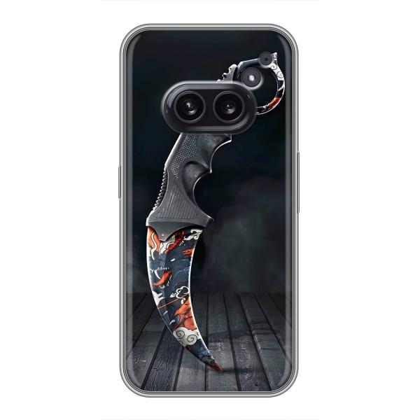 Чохол КІБЕРСПОРТ для Nothing Phone 2a – Кинжал КС ГО