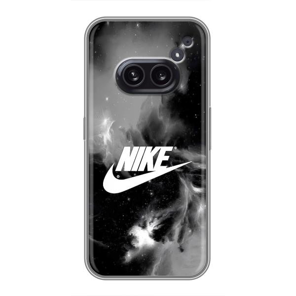 Чохол з логтипом Найк на Nothing Phone 2a – Найк димчастий