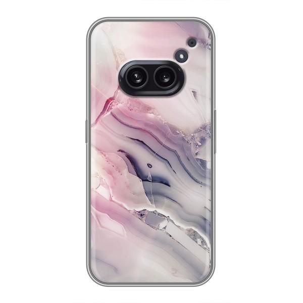 Мраморний чехол на Nothing Phone 2a (VPrint) – Пурпурний Мрамор