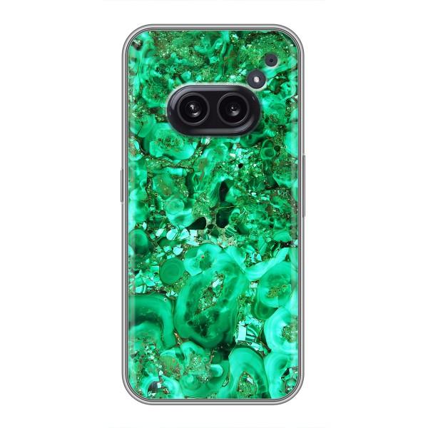 Мраморний чехол на Nothing Phone 2a (VPrint) – Салатовий Мрамор