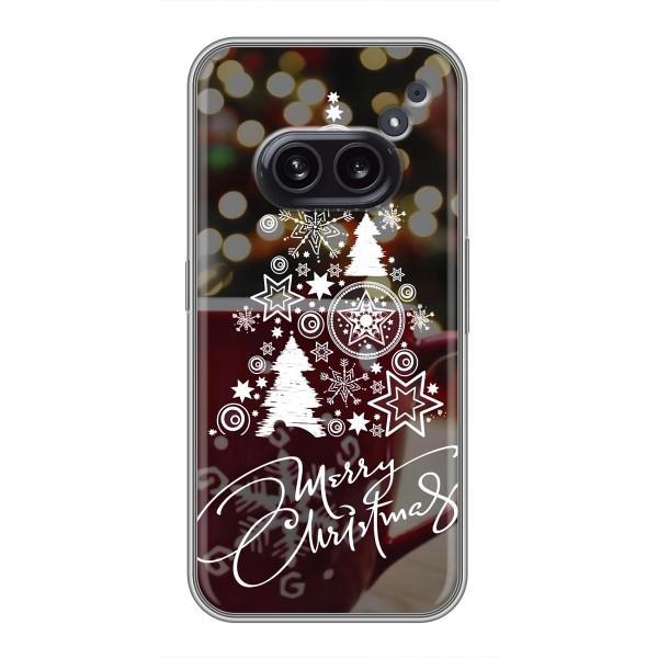 Рождественские Чехлы для Nothing Phone 2a (VPrint) – Елочка узорная
