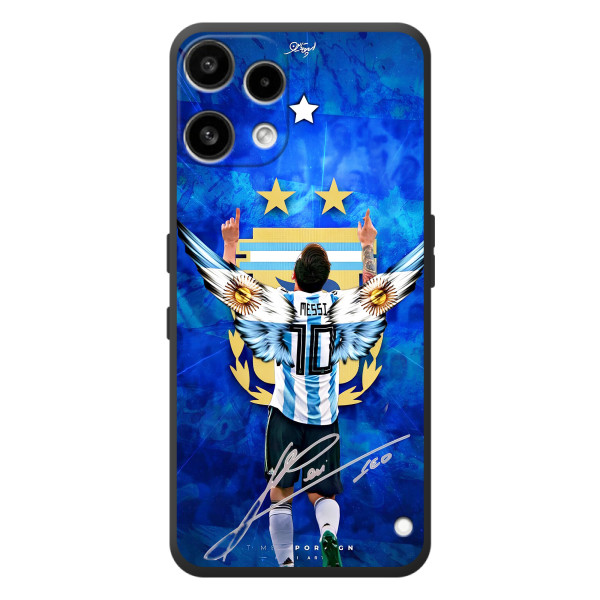 Чехлы для Nothing Phone (3a) Lite (Leo чемпион) (AlphaPrint) – Месси сборная