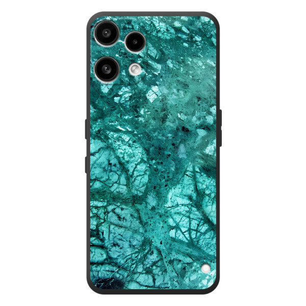 Мраморный чехол на Nothing Phone (3a) Lite (VPrint) – Зеленый мрамор