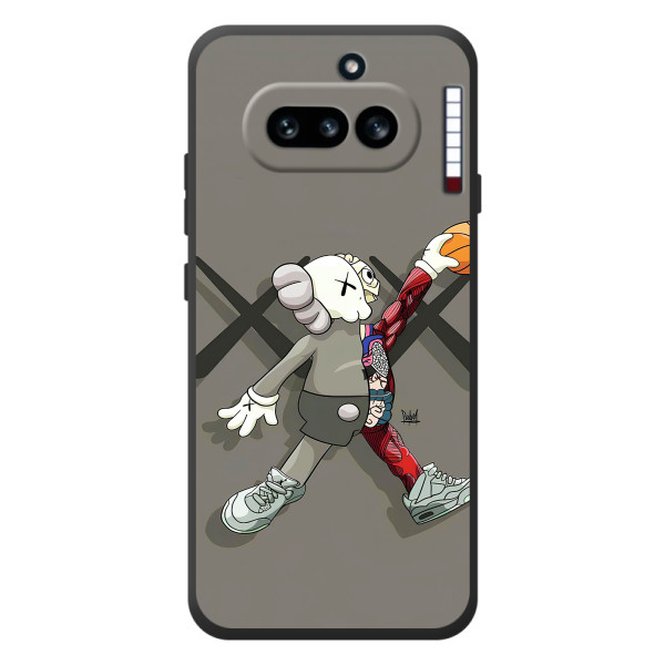 Чохли для Nothing Phone (4a) - Bearbrick Louis Vuitton (PREMIUMPrint)