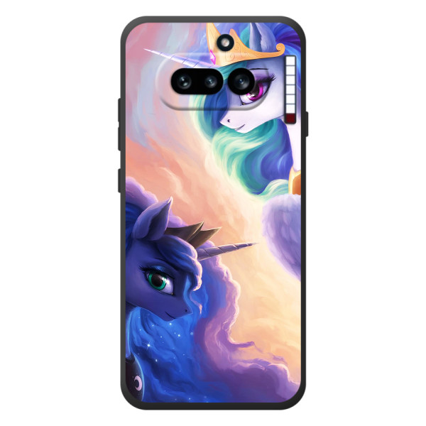 Чехол Unicorn на Nothing Phone (4a) – Единорожки на тучках