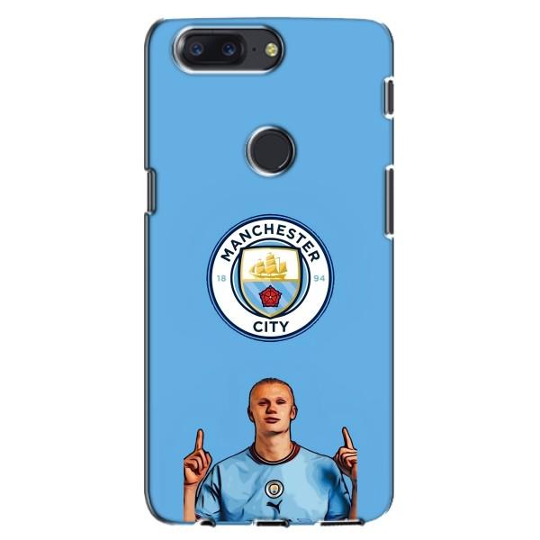 Чехлы с футболистом Ерлинг Холанд для One Plus 5T (AlphaPrint) – Холанд Манчестер Сити