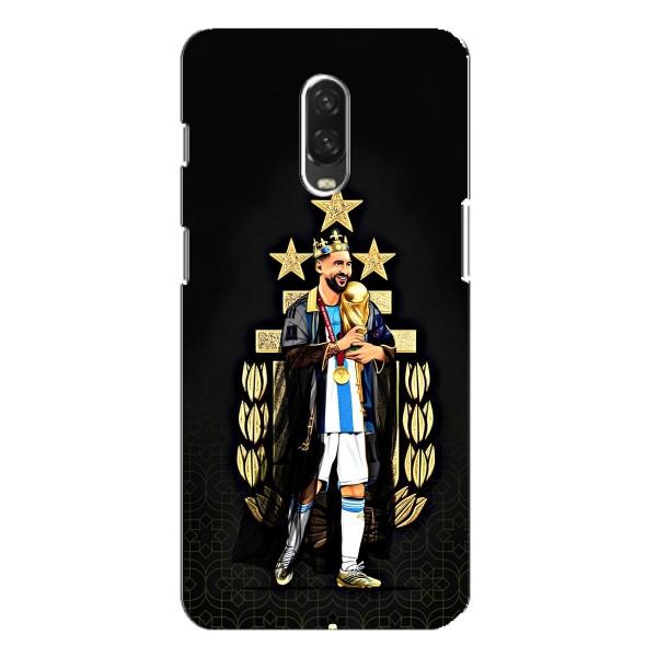 Чохли для One Plus 6T (Leo чемпіон) (AlphaPrint) – Мессі Король