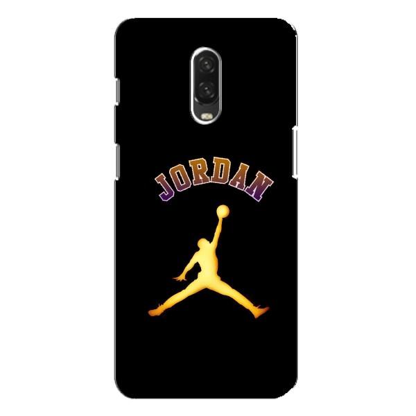 Чохли для One Plus 6T - з картинкою JORDAN (AlphaPrint) – Jordan Gold