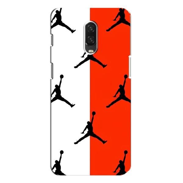 Чохли для One Plus 6T - з картинкою JORDAN (AlphaPrint) – Лого Джордан