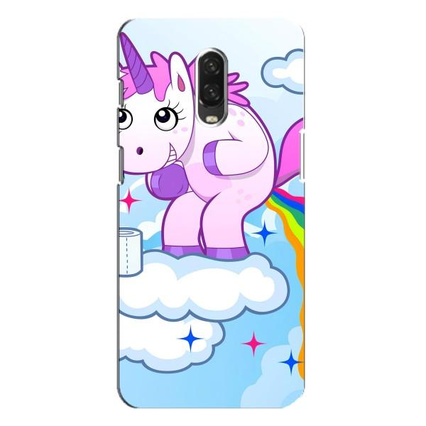 Чохол Unicorn на One Plus 6T – Веселка Єдиноріга