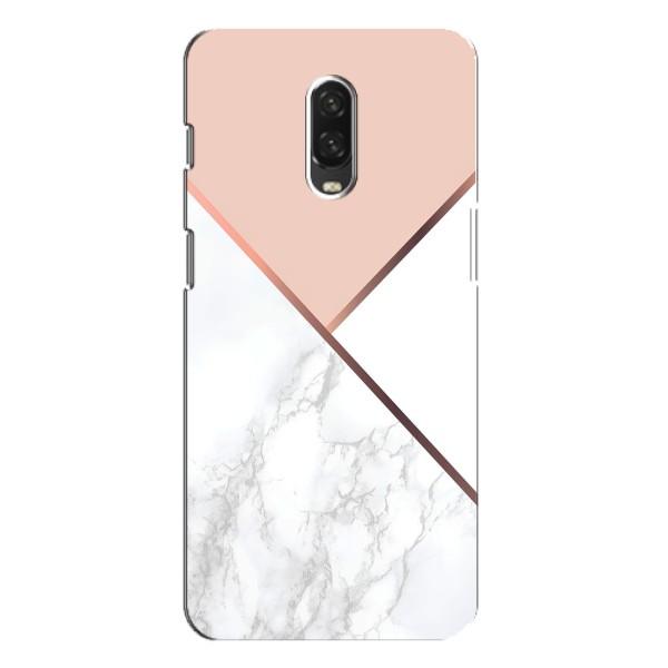 Мраморный чехол на One Plus 6T (VPrint) – Тройной мрамор
