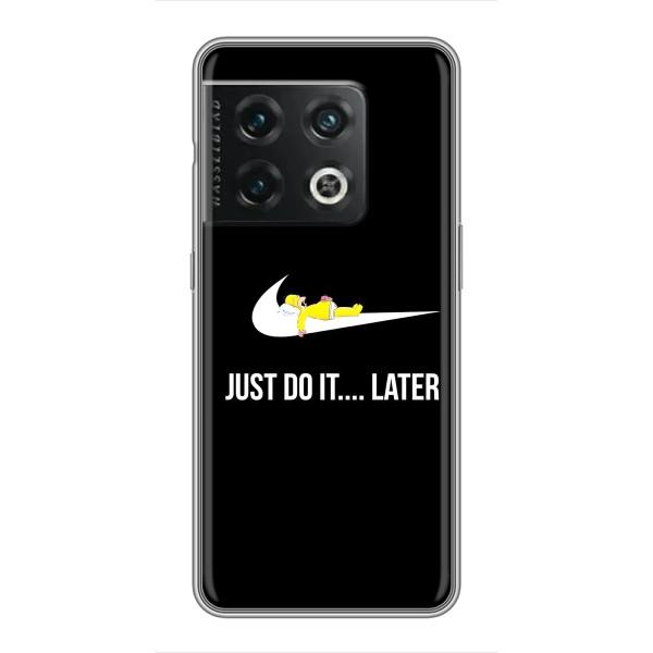 Чохол з логтипом Найк на OnePlus 10 Pro – Nike just do it
