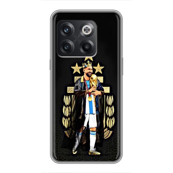Чехлы для OnePlus 10T (Leo чемпион) (AlphaPrint) – Месси Король