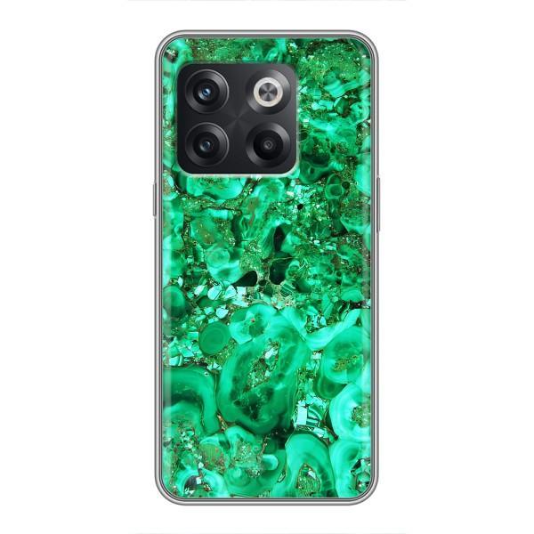 Мраморный чехол на OnePlus 10T (VPrint) – Салатный Мрамор