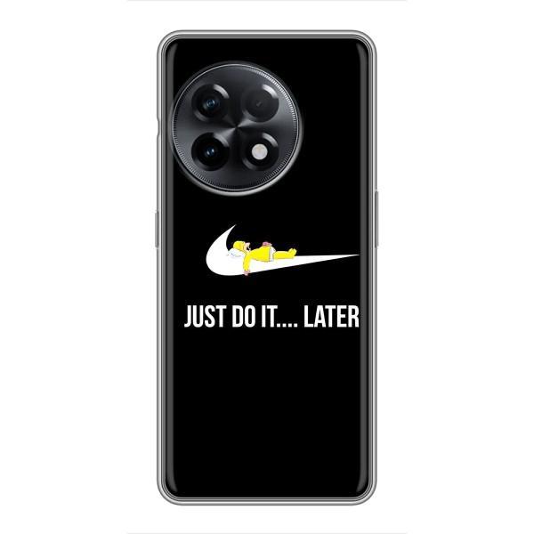 Чехол с логотипом Найк на OnePlus 11 – Nike just do it