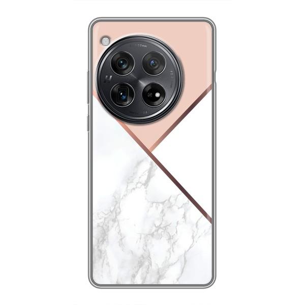 Мраморний чехол на OnePlus 12 (VPrint) – Тройний мрамор