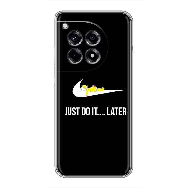 Чехол с логотипом Найк на OnePlus 12R – Nike just do it