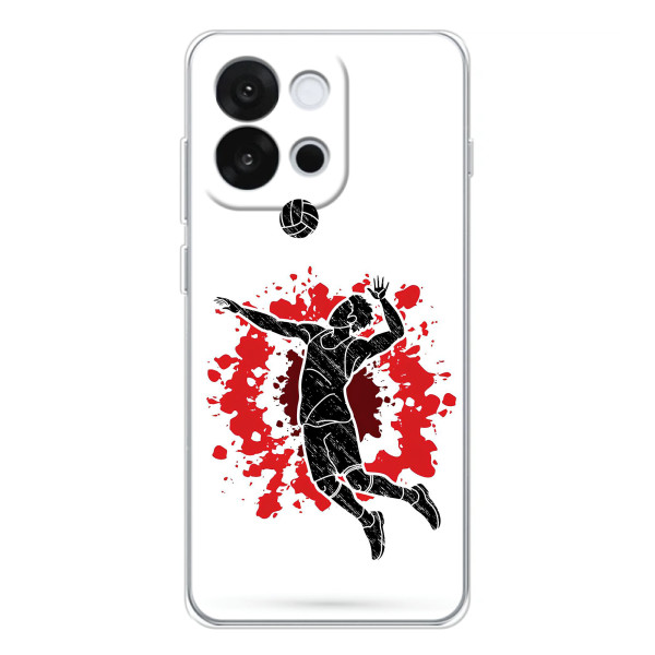 Чехлы с принтом Спортивная тематика для OnePlus 13T – Волейболист