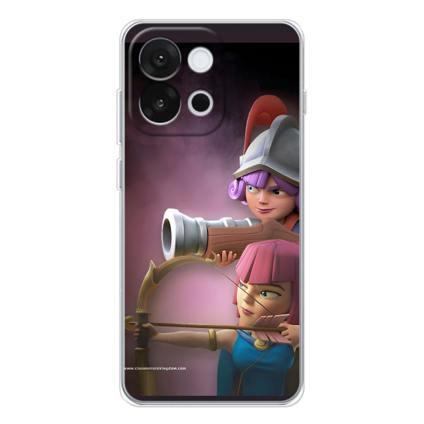 Чехол з героями Клеш Рояль для OnePlus 13T – Три мушкетёра