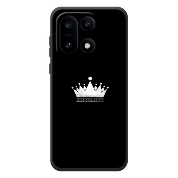 Чехол (Корона на чёрном фоне) для О{ад }\и 15 – Белая корона