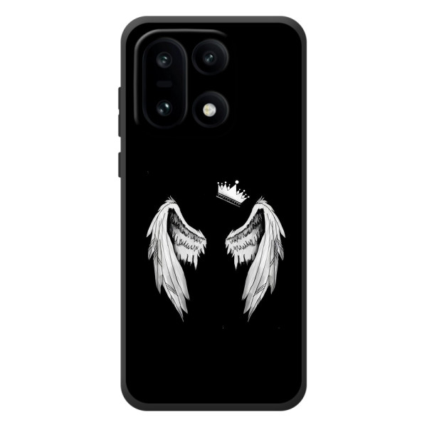 Чехол (Корона на чёрном фоне) для О{ад }\и 15 – Крылья и корона