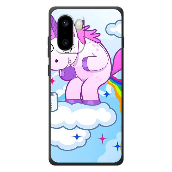 Чехол Unicorn на OnePlus 15R – Радуга единорожка