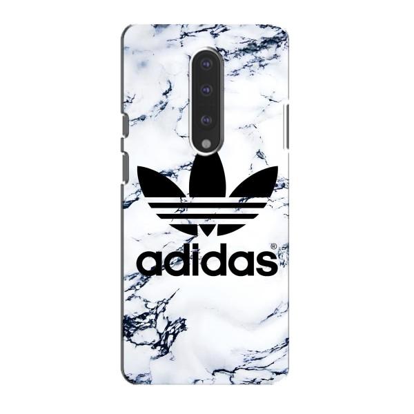 Чехлы Адидас для OnePlus 7 (AlphaPrint) – Адидас на мраморе