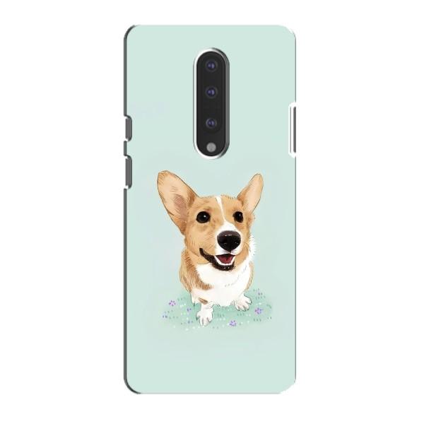 Чехлы с собаками для OnePlus 7 (VPrint) – Корги
