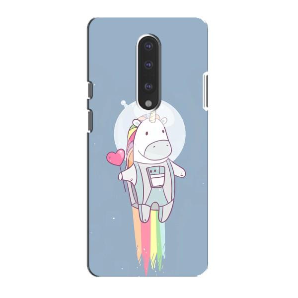 Чехол Unicorn на OnePlus 7 – Единорог космонавт